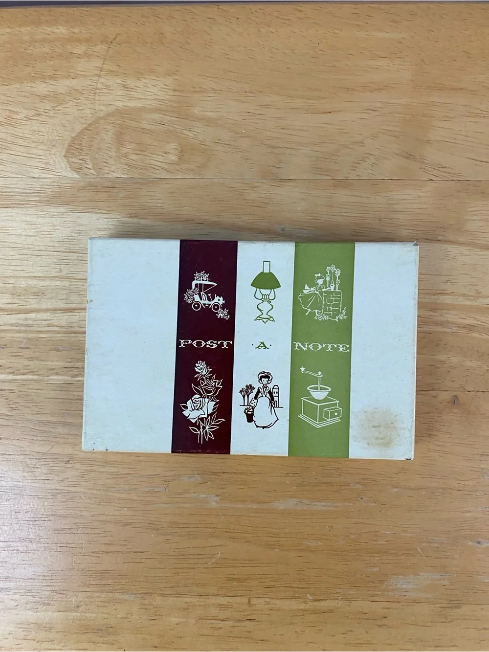 Vintage 1960s Post-a-Note Decorative Note Card Set